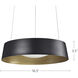 Sampson Pendant Ceiling Light in White