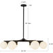 Briar 6 Light 36.88 inch Black Chandelier Ceiling Light