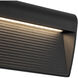 Casa LED 4.5 inch Black Exterior Wall/Step Light