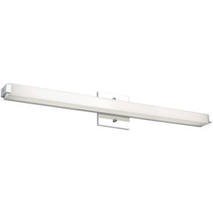 Latitude-Slim LED 24.63 inch Chrome Bath Vanity Light Wall Light