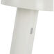 Setas 10.13 inch 3 watt Cream Table Lamp Portable Light