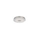 Parker LED 19.5 inch Brushed Nickel Flush Mount Ceiling Light in Gray