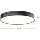 Novel LED 5.25 inch Black Flush Mount Ceiling Light