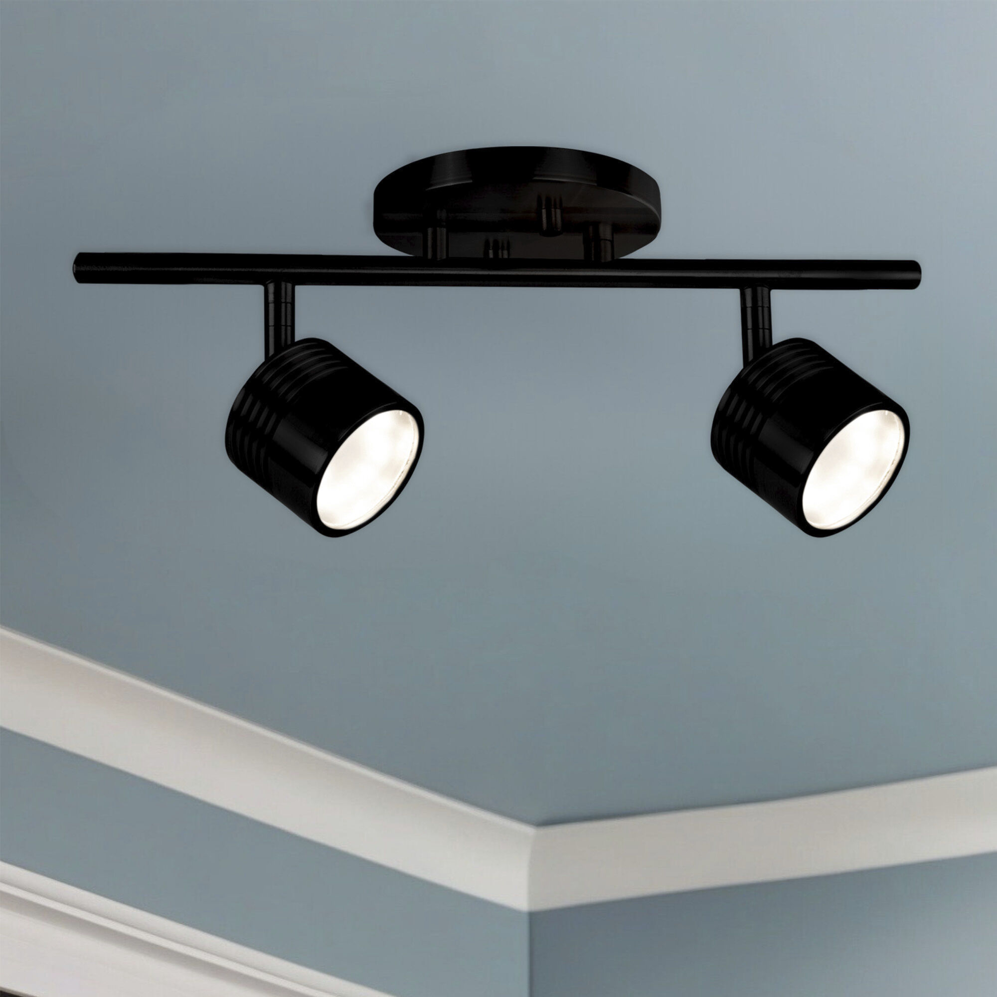 Lyra 1 Light 120V Black Track Light Ceiling Light