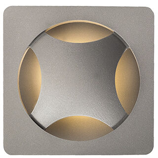 Etna LED 8 inch Gray Exterior Wall Sconce