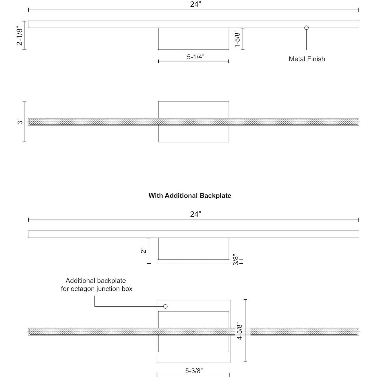Vega Minor Wall Sconce Wall Light in Brushed Nickel