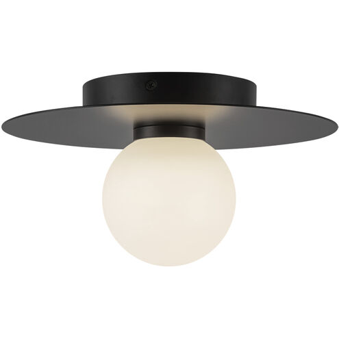 Elixir LED 9.88 inch Black Flush Mount Ceiling Light