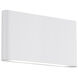 Slate 9.88 inch White ADA All-terior Wall Light