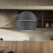 Lucas 1 Light 23.63 inch Black Pendant Ceiling Light