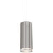 Cameo LED 3.13 inch Brushed Nickel Pendant Ceiling Light