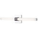 Mendocino LED 24 inch Chrome Bath Vanity Light Wall Light