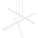 Vega LED 0.75 inch White Multi Pendant Ceiling Light