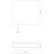 Mica LED 6.13 inch White ADA Wall Sconce Wall Light