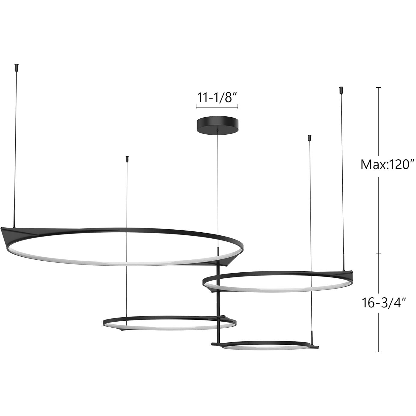 Serif Multi Pendant Ceiling Light