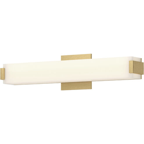 Latitude LED 20.75 inch Brushed Gold Bath Vanity Light Wall Light