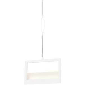 Ratio LED 1 inch White Pendant Ceiling Light