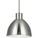 Chroma LED 8.88 inch Brushed Nickel Pendant Ceiling Light