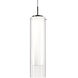 Verona LED 5.13 inch Brushed Nickel Pendant Ceiling Light