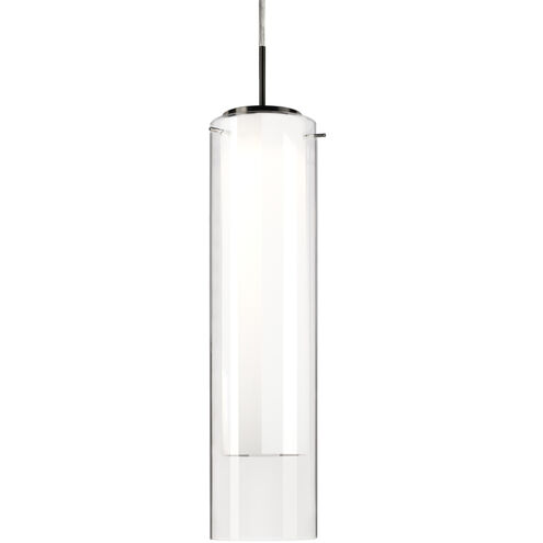Verona LED 5.13 inch Brushed Nickel Pendant Ceiling Light