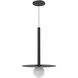 Elixir Pendant Ceiling Light in Black
