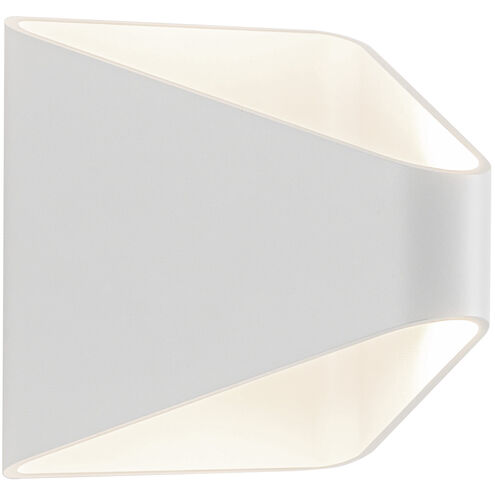 Ellis LED 6.38 inch White Exterior Wall Sconce
