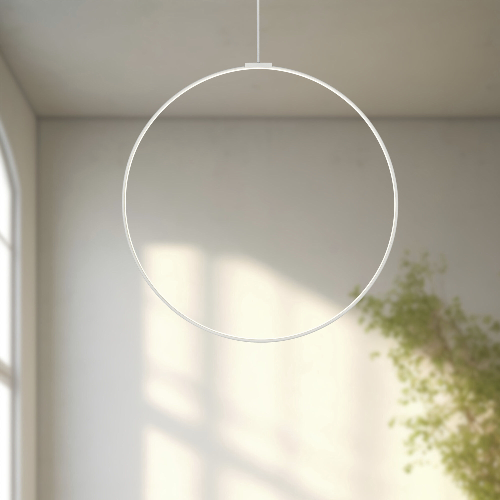 Cirque Pendant Ceiling Light in White