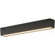 Jaren 48V DC Black Trilo Track Light Bar Ceiling Light in 4000K