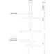 Martelo LED 30 inch Chrome Pendant Ceiling Light