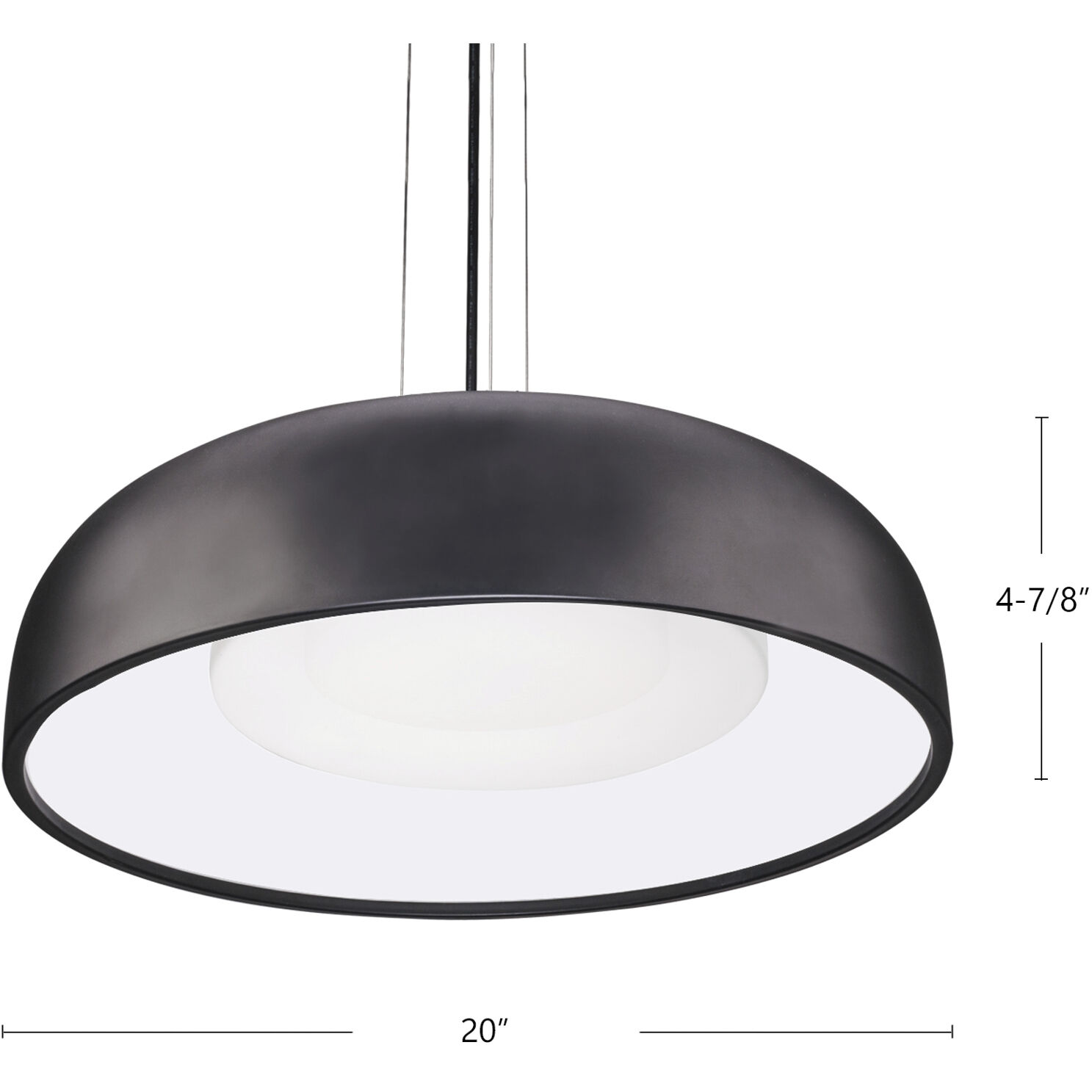 Beacon Pendant Ceiling Light in Black