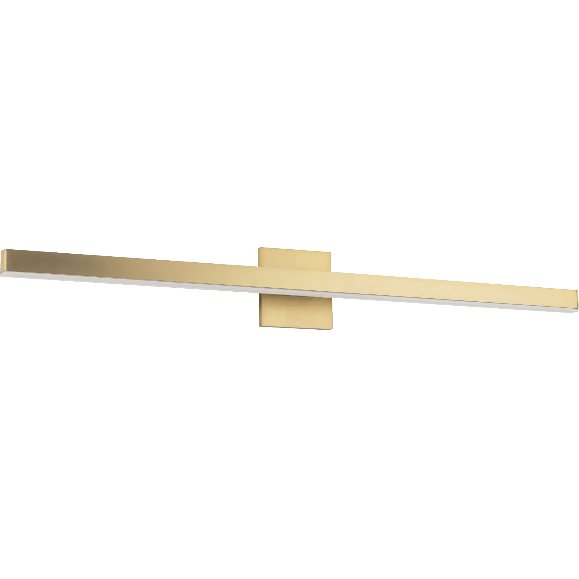 Vega Vanity Light Wall Light in Brushed Gold