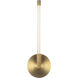 Motif Wall Sconce Wall Light in Brushed Gold