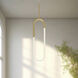 Huron LED 1 inch Brushed Gold Pendant Ceiling Light