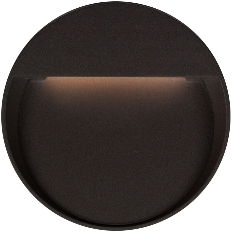 Kuzco Lighting EW71209 BK Mesa LED Black Exterior Wall Step Lights