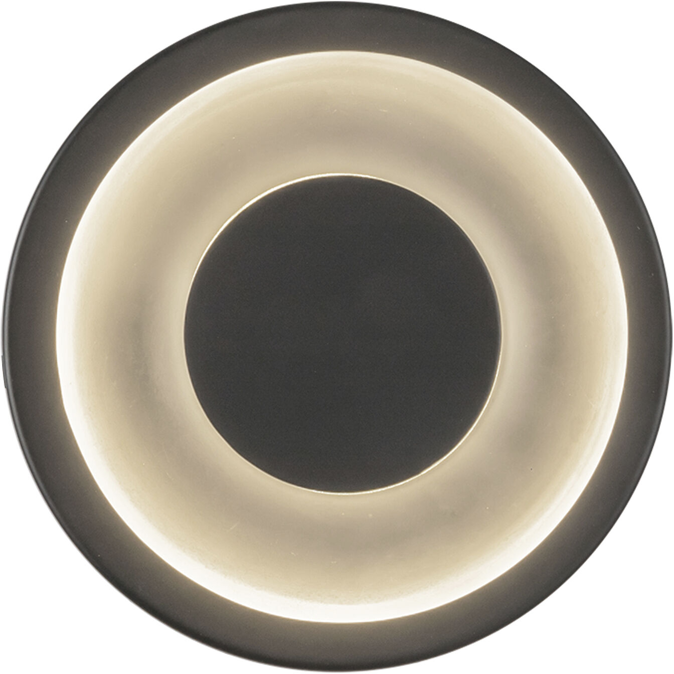 Stephord Wall Sconce Wall Light in Black, Frosted Glass Shade