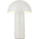 Setas 10.13 inch 3 watt Cream Table Lamp Portable Light