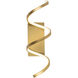 Synergy LED 24 inch Antique Brass Wall Sconce Wall Light