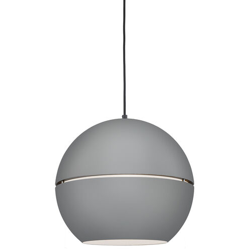 Lucas 1 Light 15.75 inch Gray Pendant Ceiling Light