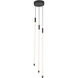Motif LED 5.5 inch Black Multi Pendant Ceiling Light