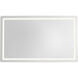 Seneca LED 60 inch Sandblasted Merc Edge Bath Vanity Light Wall Light