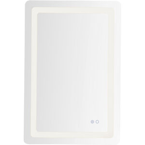 Seneca 36 X 24.13 inch Sandblasted Merc Edge Wall Mirror