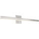 Vega LED 37 inch Brushed Nickel Bath Vanity Light Wall Light