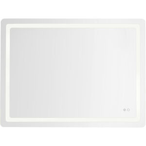 Seneca 48 X 36 inch Sandblasted Merc Edge Wall Mirror