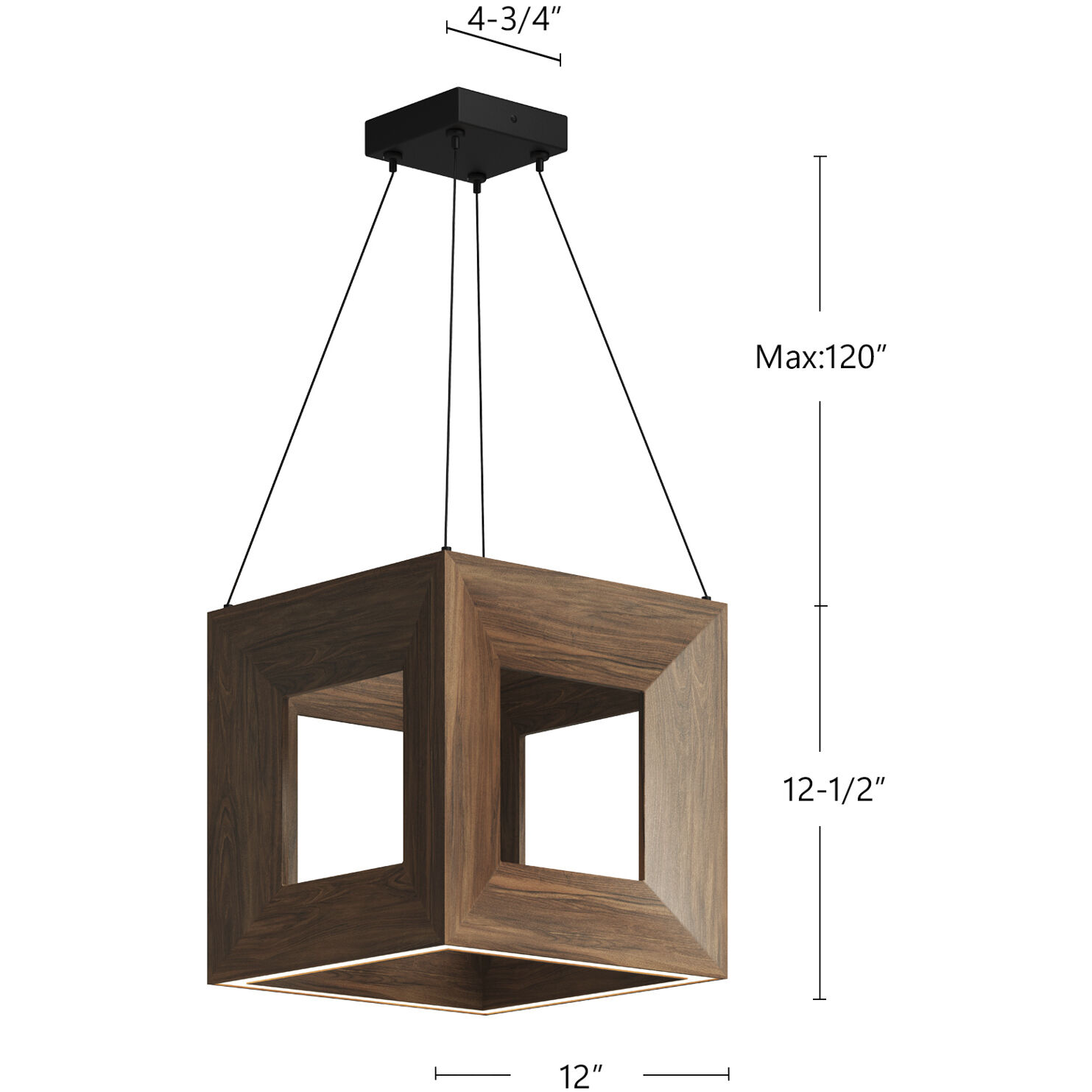 Morina Pendant Ceiling Light in White Oak