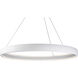 Halo 71.63 inch Black Pendant Ceiling Light