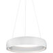 Halo Pendant Ceiling Light in White