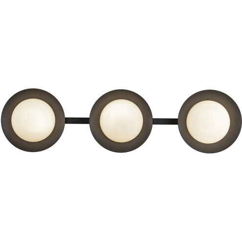 Cleo LED 23.63 inch Black Bath Vanity Light Wall Light