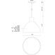 Chroma LED 12 inch Black Pendant Ceiling Light