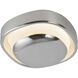 Pebble 8.25 inch Chrome ADA Wall Sconce Wall Light