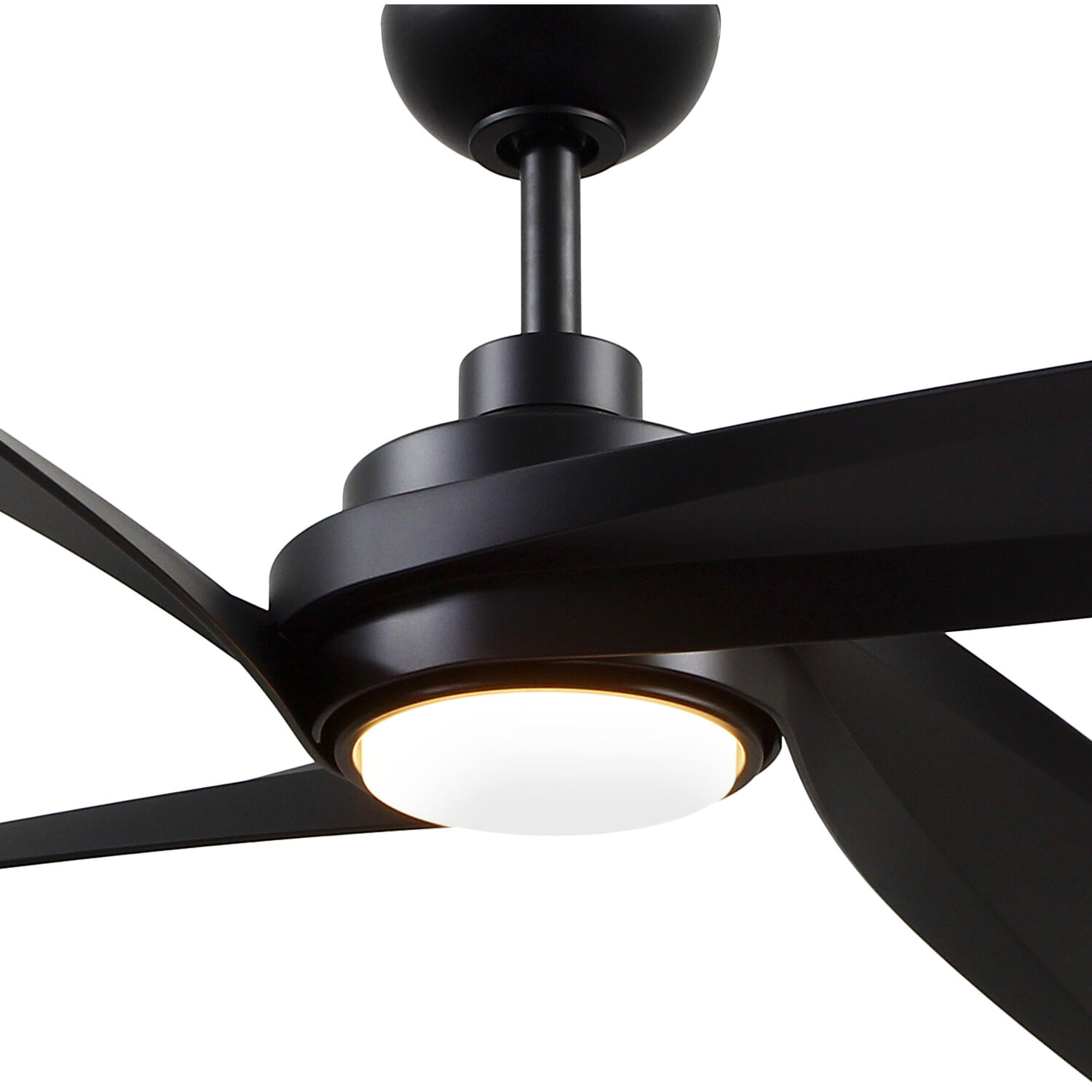 Horizon 56 inch Matte Black Ceiling Fan