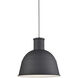 Irving 1 Light 15.75 inch Black Pendant Ceiling Light